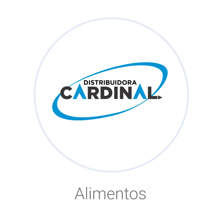 Distribuidora Cardinal, alimentos.