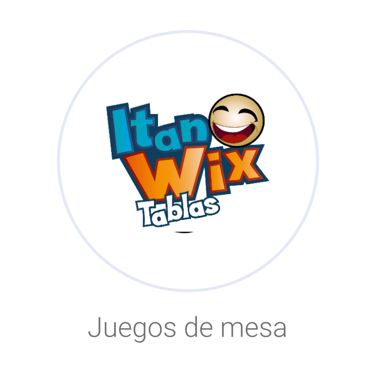 Itan wix tablas, juegos de mesa